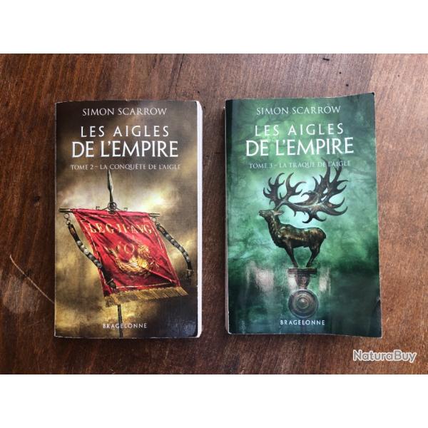 Les aigles de l'empire tomes 2 & 3, Simon Scarrow - Bragelonne 2021