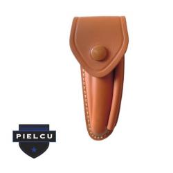 PL78202-60 Etui Pielcu cuir doublé marron clair