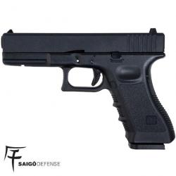 Réplique Pistolet SAIGO 17 Blowback Gaz CO2 310 FPS - Type GLOCK 17