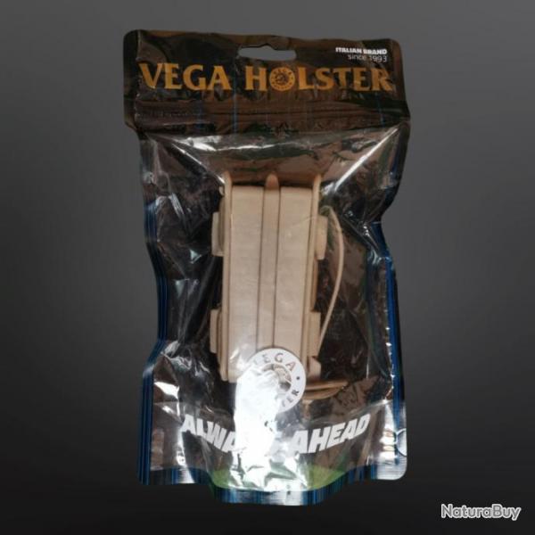 VEGA HOLSTER PORTE-CHARGEUR DOUBLE BUNGY 8BL02 DESERT TAN POUR PISTOLET AUTOMATIQUE