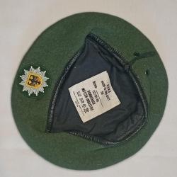 Béret Polizei Berlin vintage taille 58