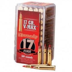 Munition 17HMR Hornady V-Max 17gr