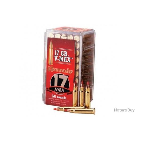 Munition 17HMR Hornady V-Max 17gr