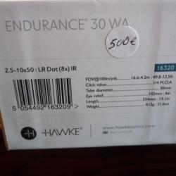 Lunette affut HAWKE en 2.5-10 x50