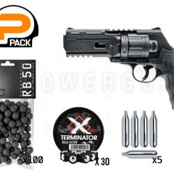 Pack X-Terminator Revolver T4E HDR 50 Co2 11 Joules Umarex