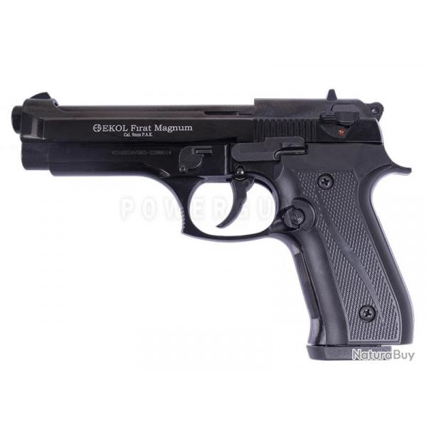 Pistolet D'Alarme Firat Magnum Noir Ekol