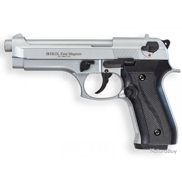 Pistolet D'Alarme Firat Magnum Chrom Ekol