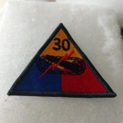 Patch armée us 30th ARMORED DIVISION ORIGINAL