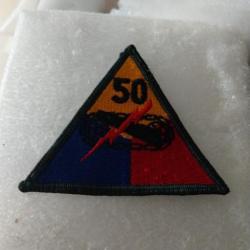 Patch armée us 50th ARMORED DIVISION ORIGINAL 1