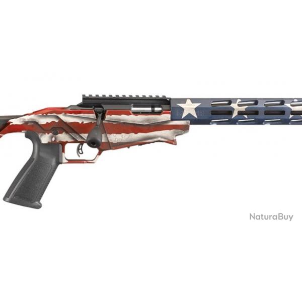 Ruger Precision Rimfire 22 lr 18" drapeau Amricain