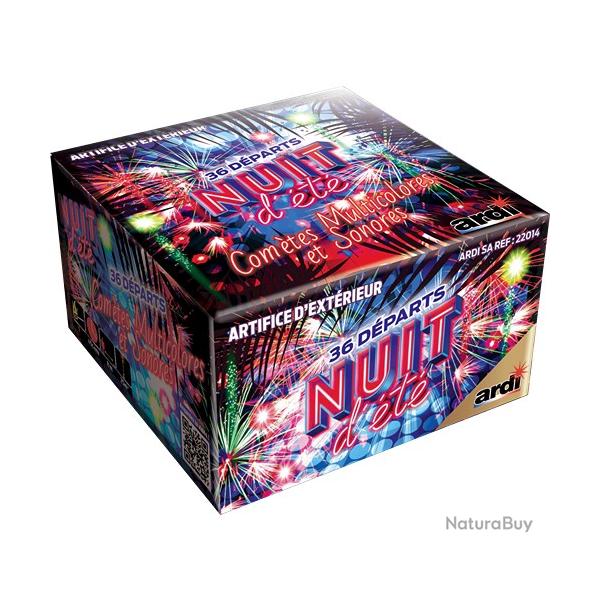 ARDI54 FEU D'ARTIFICE ARDI COMPACT NUIT D'ETE NEUF