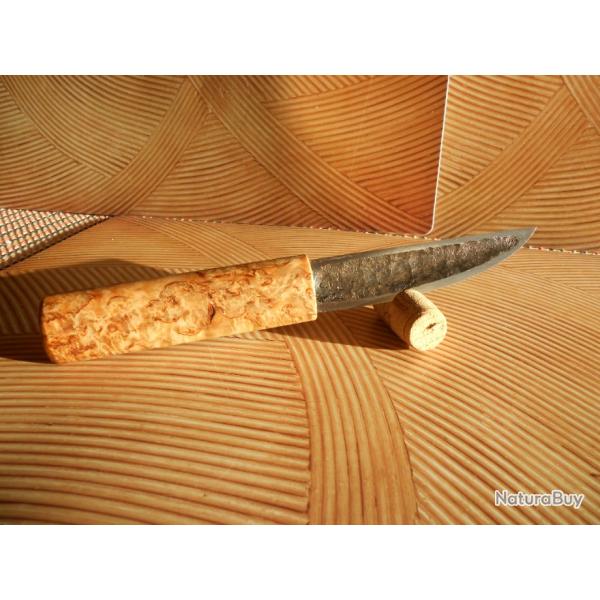 Couteau Pukko Yakut artisanal forg