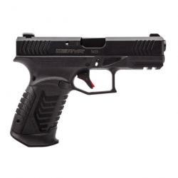 DERYA PISTOLET DY9 CAL 9X19 NOIR AVEC OPTIC READY, CHARGEURS 2X15 ET 4 GRIPS