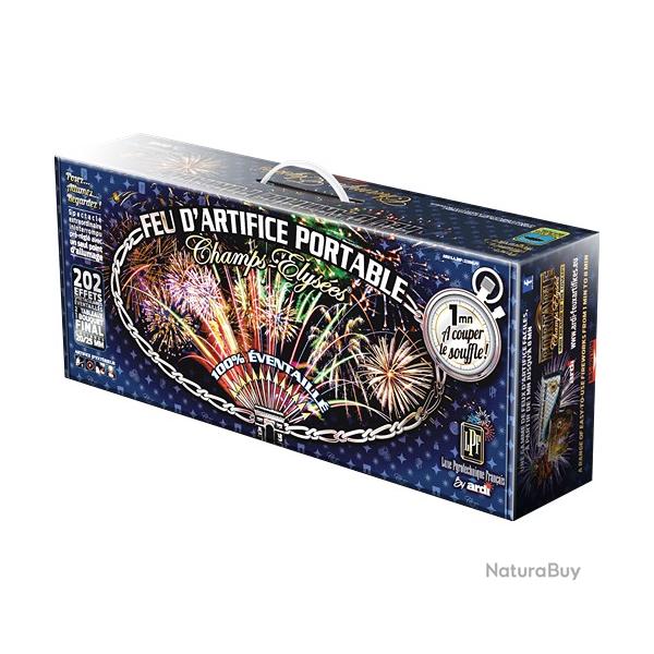 ARDI62 FEU D'ARTIFICE PORTABLE LPF ARDI EVENTAILLE 1 MINUTES NEUF