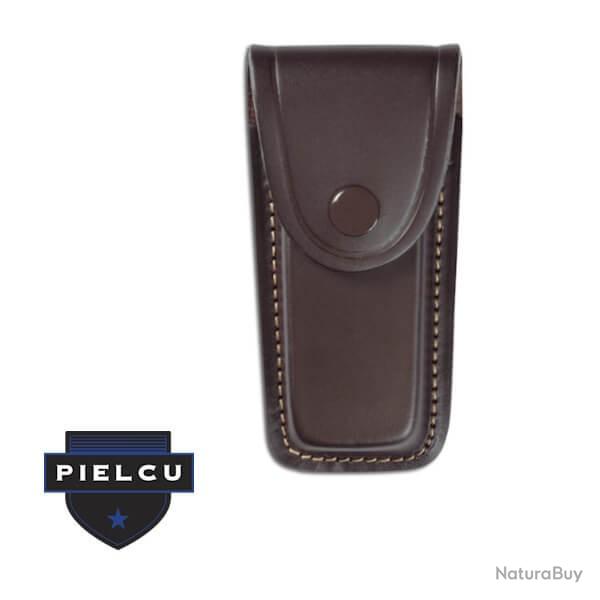 PL78210-50 Etui Cuir moul doubl marron fonc