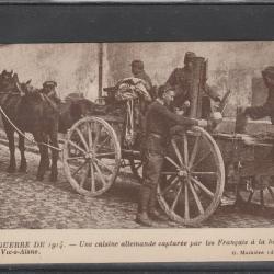 CPA-  Guerre 14 Cuisine Allemande capturée par Français à la bataille de VIC SUR AISNE