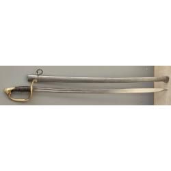 RARE sabre d'adjudant d'infanterie modèle 1845 mars 1877