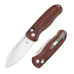 Couteau Kizer Drop Bear Manche Mkuluti Lame Acier Nitro-V IKBS Clip Clutch Lock KIV3619A6