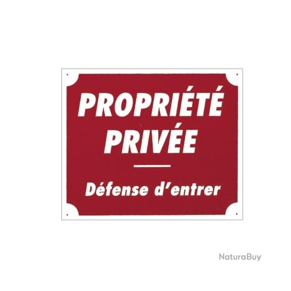 Pancarte panneau akilux "proprit prive"