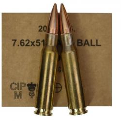 CAISSE CARTOUCHES GGG .308 FMJ 147gr x640