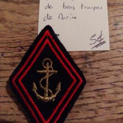 Patch d'arme de bras troupe de marine