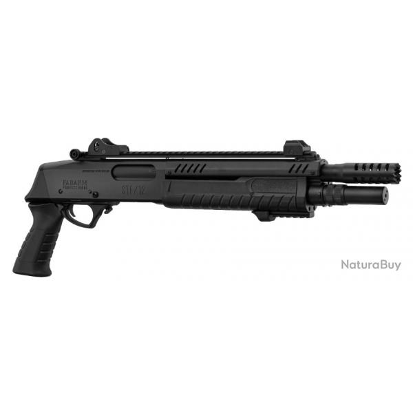 Rplique fusil  pompe FABARM STF12 Short noir Gaz