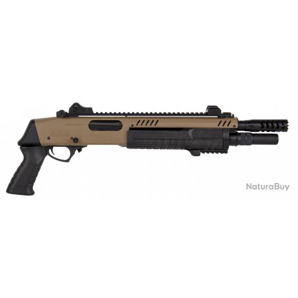 Rplique fusil  pompe FABARM STF12 Short TAN Gaz