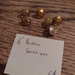 6 boutons soviétique