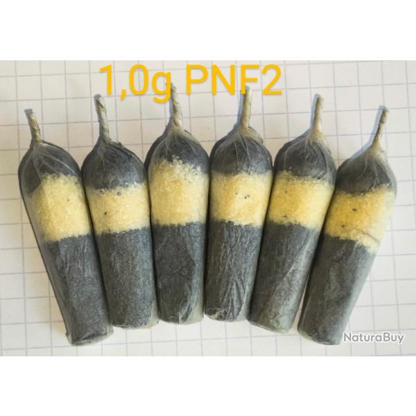 6 Balles combustibles, 1,0g PNF2