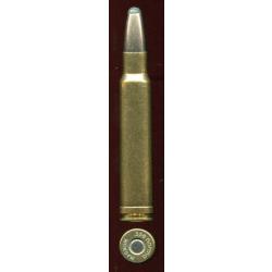 .358 norma Magnum - balle nickel pointe plomb - marquage : MAGNUM  358 norma