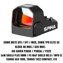 SPINA OPTICS-Red Dot Sight Solar -RSMSC 2-LIVRAISON GRATUITE !!