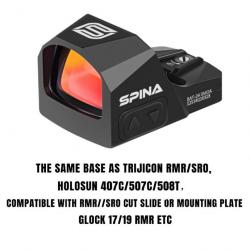 SPINA OPTICS-Red Dot Sight Solar -RMR 1-LIVRAISON GRATUITE !!