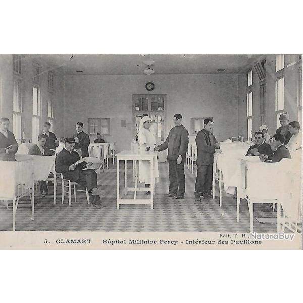 CPA - CLAMART HOPITAL MILITAIRE PERCY INTERIEUR DES PAVILLONS HAUTS DE SEINE (92)