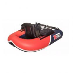 Float Tube Seven Bass Brigad 160 ROUGE BLEU