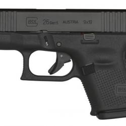 Braquerie ! - Pistolet Glock 26 Gen5 FS Calibre 9x19