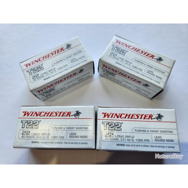 MUNITIONS 22 LR WINCHESTER x 200