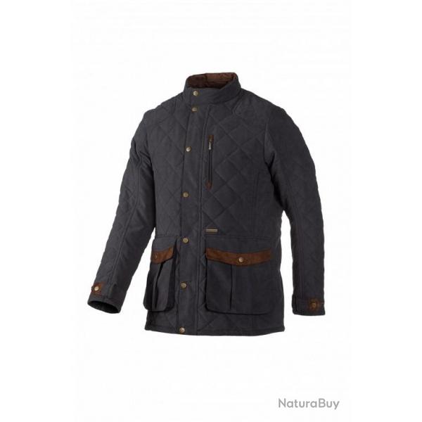 Veste matelasse homme - Bleu marine Coupe-vent, dperlante & poches multiples XL