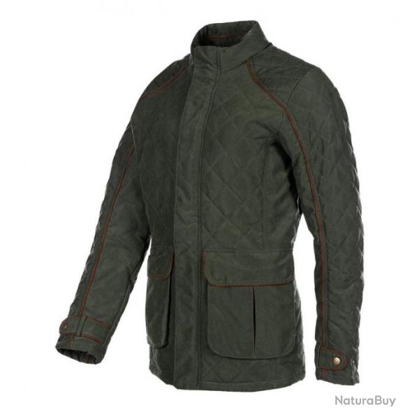 Veste matelasse impermable homme vert fonc