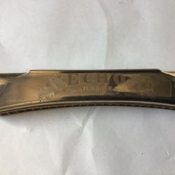 VENDU PAR LE CUIRASSIER HARMONICA ECHO M.HOHNER ALLELAGNE ANNÉES 1960/1970 GRAND MODÈLE