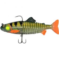 Leurre Souple Fox Rage Jointed Replicant 20cm 120g 20cm Green Zebra Ghost