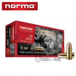 50 Munitions NORMA Range & Training Cal 32 Acp (7.65mm) 73gr FMJ