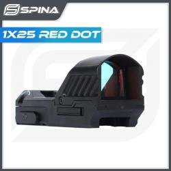 Spina Optics lunette de chasse 1x25 RED DOT