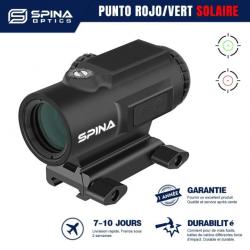 Spina Optics Viseur à point rouge à energie solaire- LIVRAISON GRATUITE - PAIEMENT 3/4 FOIS !!!