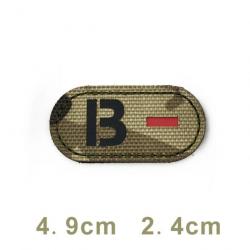 Patch Groupe Sanguin type 2 (B négatif)