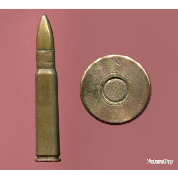 12.7 x 81 SR BREDA Japon - TRES RARE cartouche du Japon - marquage : une lettre japonnaise  12h