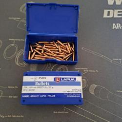 150 Ogives Lapua , cal 22, OTM Scenar HPBT, 77 grains, ref GB527