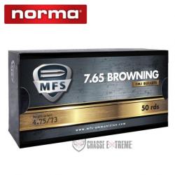 50 Munitions NORMA MFS Cal 32 Acp (7.65mm) 73gr FMJ