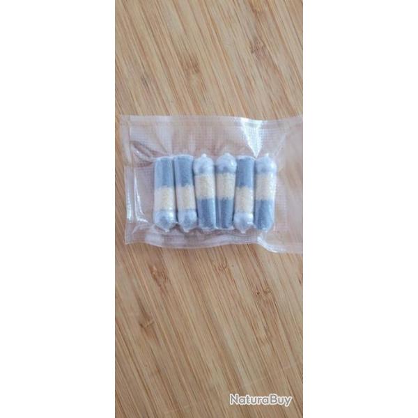 12 BALLES PAPIER 44/451-454 1.10  2g PN SOUS VIDE PORT GRATUIT