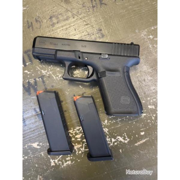 Glock 19 Gen 5 cal 9x19. Occasion. Cat B.