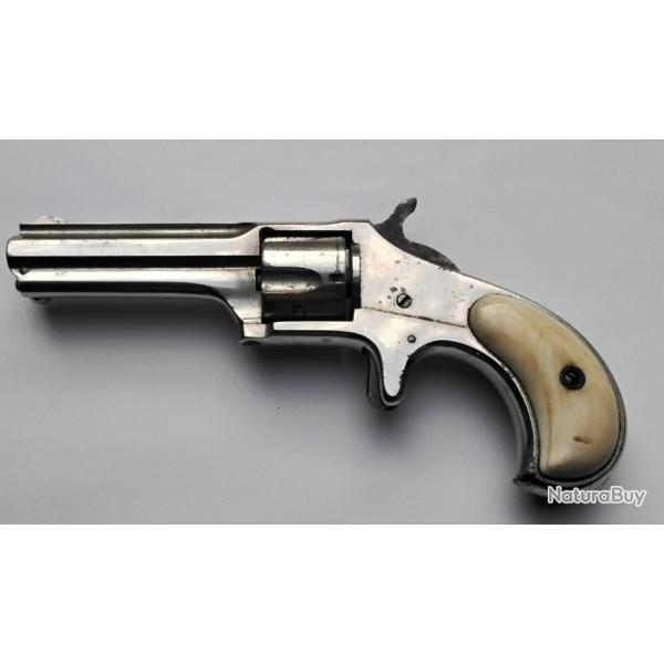 Revolver  E . REMINGTON & SONS  .II , ION - N-Y-PAT-W-S-SMOOT-OCT-21-1873